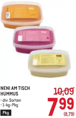 Metro Neni am tisch hummus Angebot