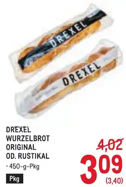 Metro Drexel wurzelbrot original od. rustikal Angebot