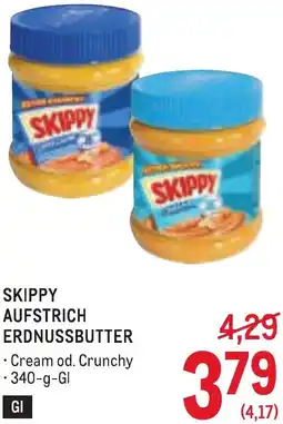 Metro Skippy aufstrich erdnussbutter Angebot