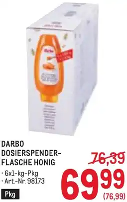 Metro Darbo dosierspender- flasche honig Angebot