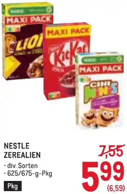 Metro Nestle zerealien Angebot