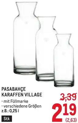 Metro Pasabahçe karaffen village Angebot