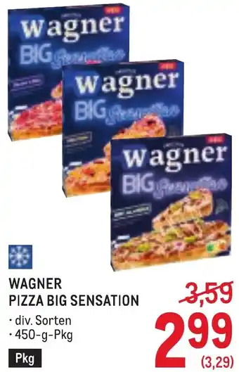 Metro Wagner pizza big sensation Angebot