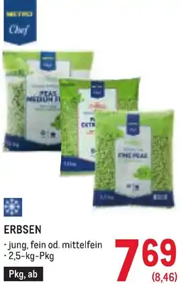 Metro Erbsen Angebot