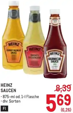 Metro Heinz saucen Angebot