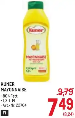 Metro Kuner mayonnaise Angebot