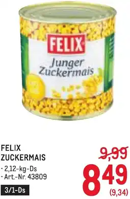 Metro Felix zuckermais Angebot