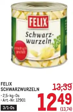Metro Felix schwarzwurzeln Angebot