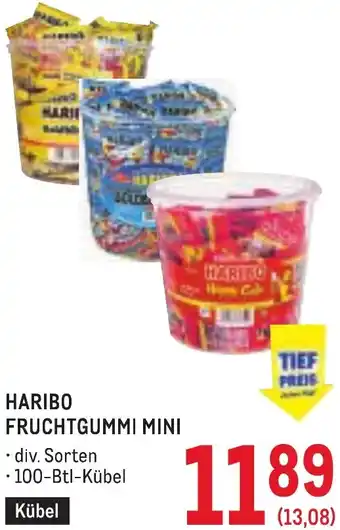 Metro Haribo fruchtgummi mini Angebot