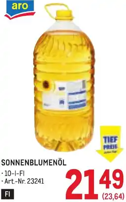 Metro Sonnenblumenöl Angebot