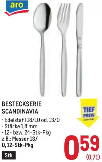 Metro Besteckserie scandinavia Angebot