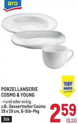 Metro Porzellanserie cosmo & young Angebot