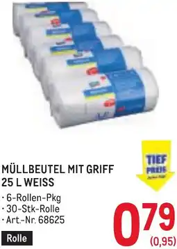 Metro Müllbeutel mit griff Angebot