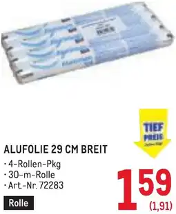 Metro Alufolie Angebot