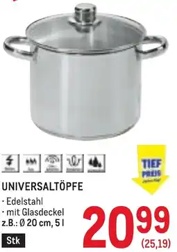 Metro Universaltöpfe Angebot