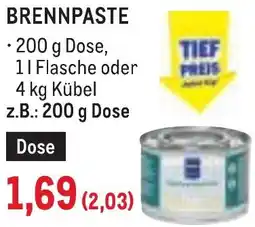 Metro Brennpaste Angebot