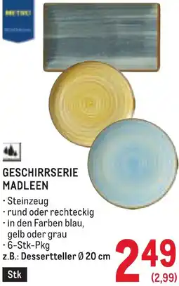 Metro Geschirrserie madleen Angebot