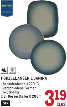 Metro Porzellanserie janina Angebot