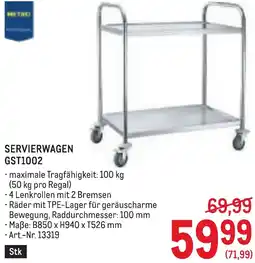 Metro Servierwagen Angebot
