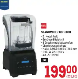 Metro Standmixer Angebot