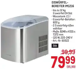 Metro Eiswürfel- bereiter Angebot