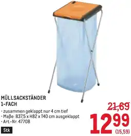 Metro Müllsackständer Angebot
