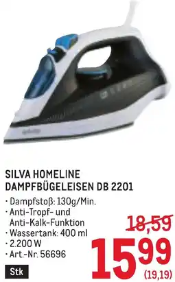 Metro Silva homeline dampfbügeleisen Angebot