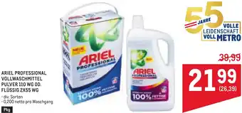 Ariel professional vollwaschmittel