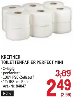 Metro Kreitner toilettenpapier perfect mini Angebot