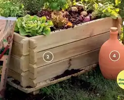 Bellaflora Pflanzkasten 'Mara' rechteckig, druckimprägniert Angebot