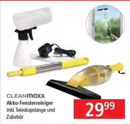 Pagro Diskont CLEANMAXX Akku-Fensterreiniger Angebot