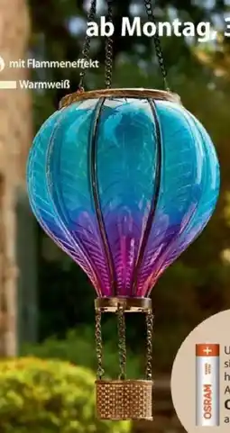 NKD Solar-Heißluftballon Angebot