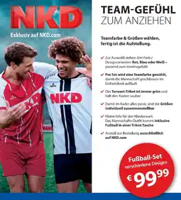 NKD Fußball-Set Angebot