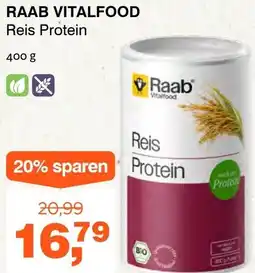 Prokopp Raab vitalfood Reis Protein Angebot