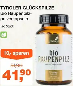 Prokopp Tyroler glückspilze bio raupenpilz- pulverkapseln Angebot
