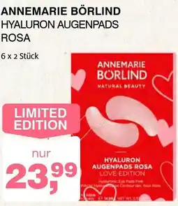 Prokopp Annemarie börlind hyaluron augenpads rosa Angebot
