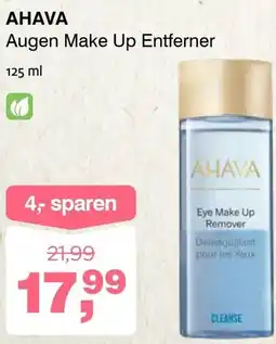 Prokopp AHAVA Augen Make Up Entferner Angebot