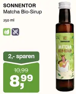 Prokopp Sonnentor matcha bio-sirup Angebot
