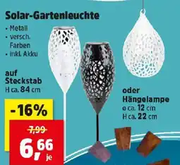 Thomas Philipps Solar-Gartenleuchte Angebot