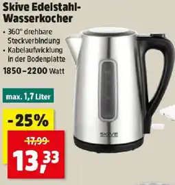 Thomas Philipps Skive Edelstahl- Wasserkocher Angebot