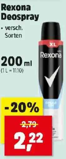 Thomas Philipps Rexona Deospray Angebot