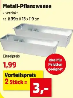Thomas Philipps Metall-Pflanzwanne Angebot
