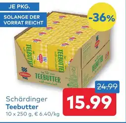 T&G Schärdinger Teebutter Angebot