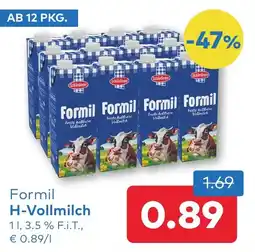 T&G Formil H-Vollmilch Angebot