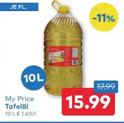 T&G My Price Tafelöl Angebot