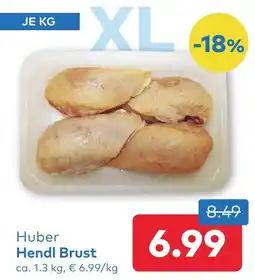 T&G Huber Hendl Brust Angebot