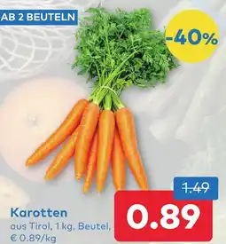 T&G Karotten Angebot