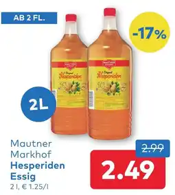 T&G Mautner Markhof Hesperiden Essig Angebot