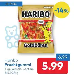 T&G Haribo Fruchtgummi Angebot
