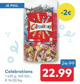 T&G Celebrations Angebot